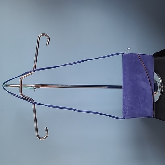 Calrelli Purple Clutch/ Shoulder Purse - Picture 2 of 3